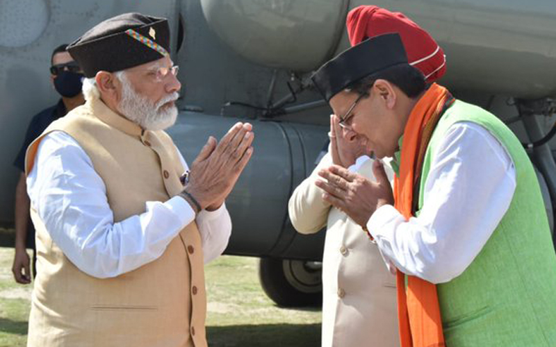 CM पुष्कर सिंह धामी को चंपावत सीट से उपचुनाव जीतने पर पीएम मोदी ने दी बधाई 