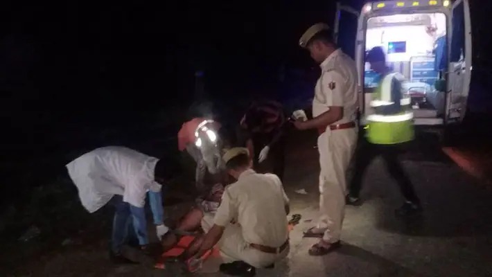 राजस्थान में भीषण हादसा:10 श्रद्धालुओं को ट्रेलर ने रौंदा, 5 की मौत