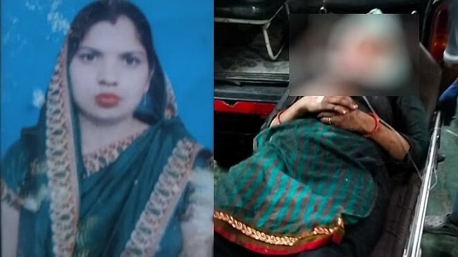 मेरठ में बीच सड़क पर महिला की हत्या, परिजनों ने विकलांग पति पर लगाया आरोप