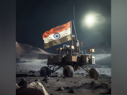 Chandrayaan-3: विक्रम से नीचे उतरा रोवर, सुबह-सुबह चांद पर भारत ने की चहलकदमी